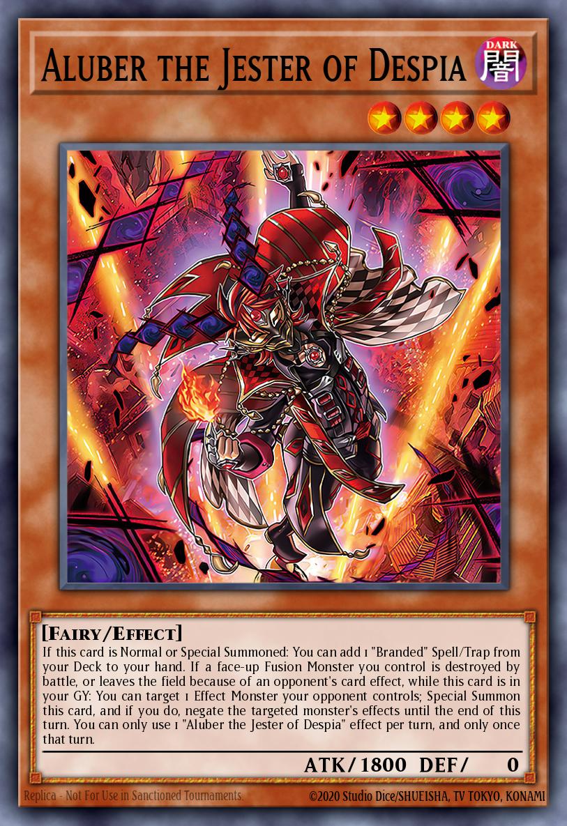 Aluber the Jester of Despia card image