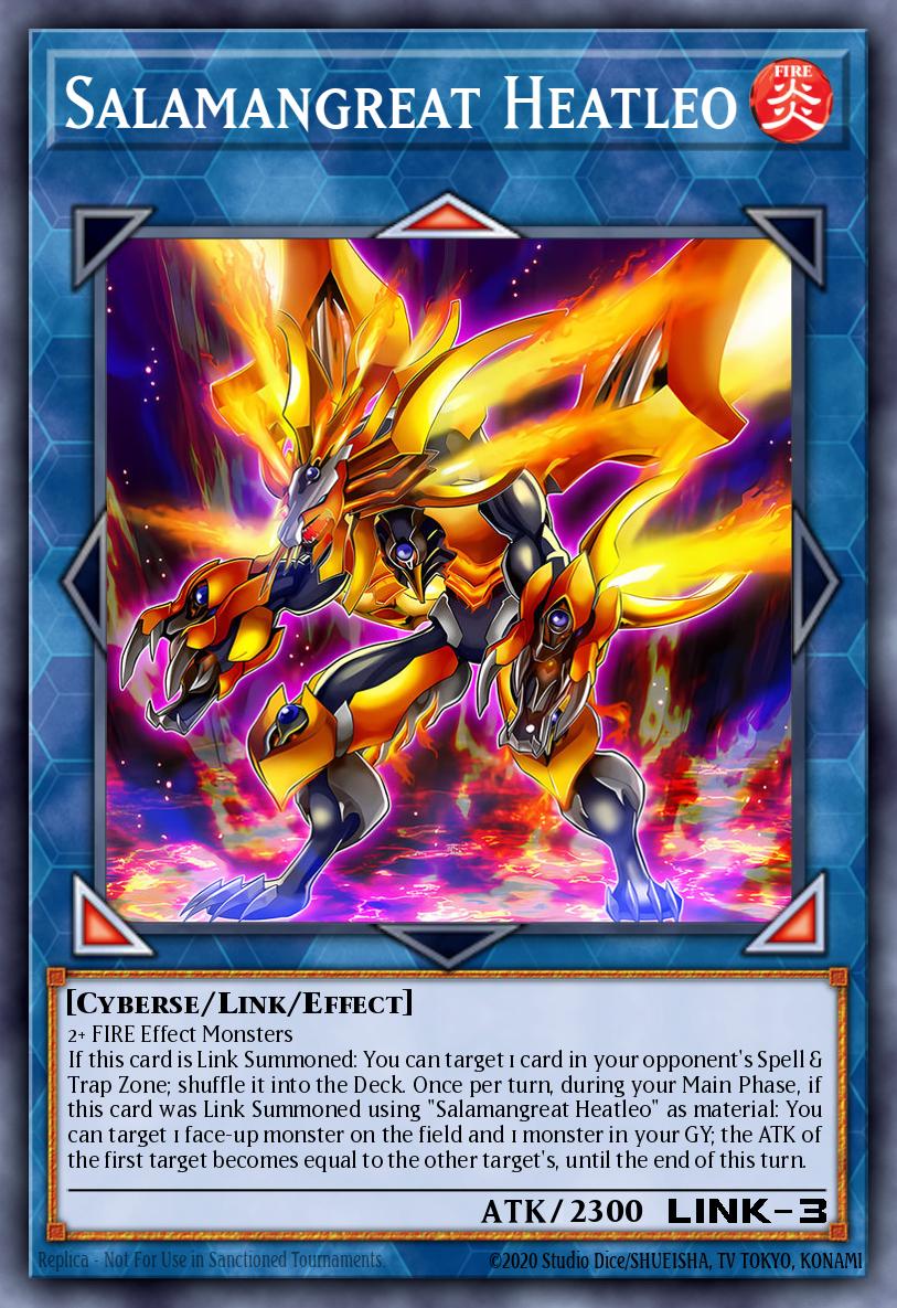Salamangreat Heatleo card image