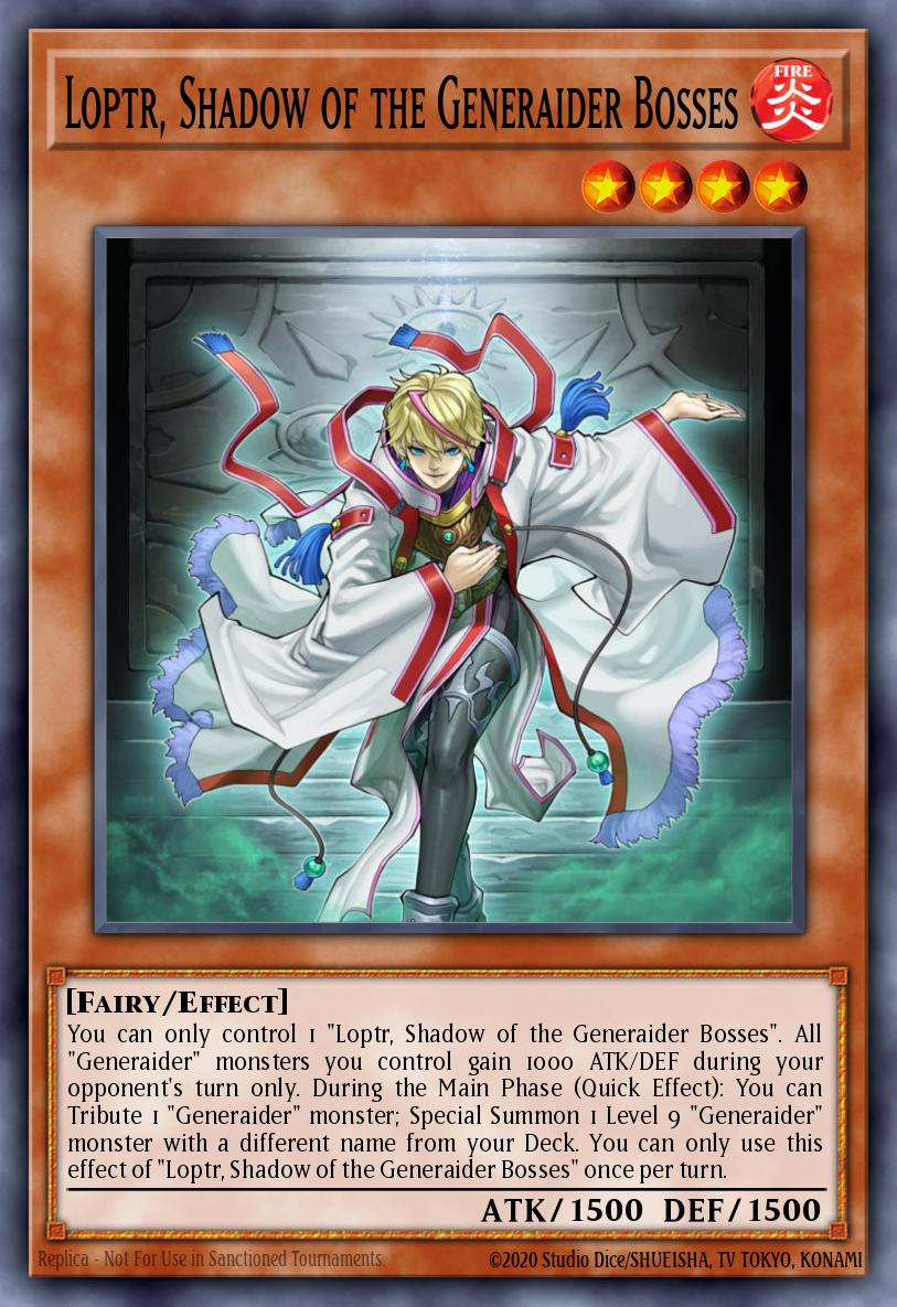 Loptr, Shadow of the Generaider Bosses card image