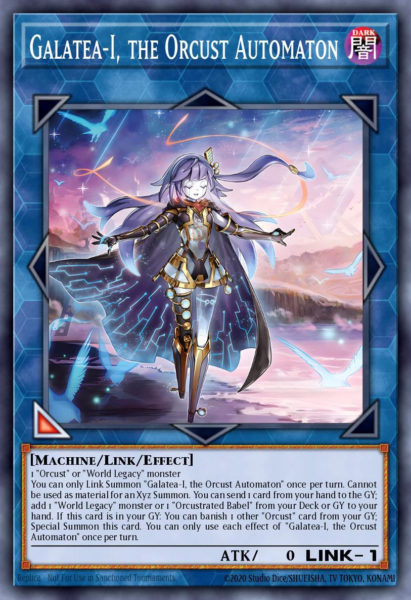 Galatea-I, the Orcust Automaton card image