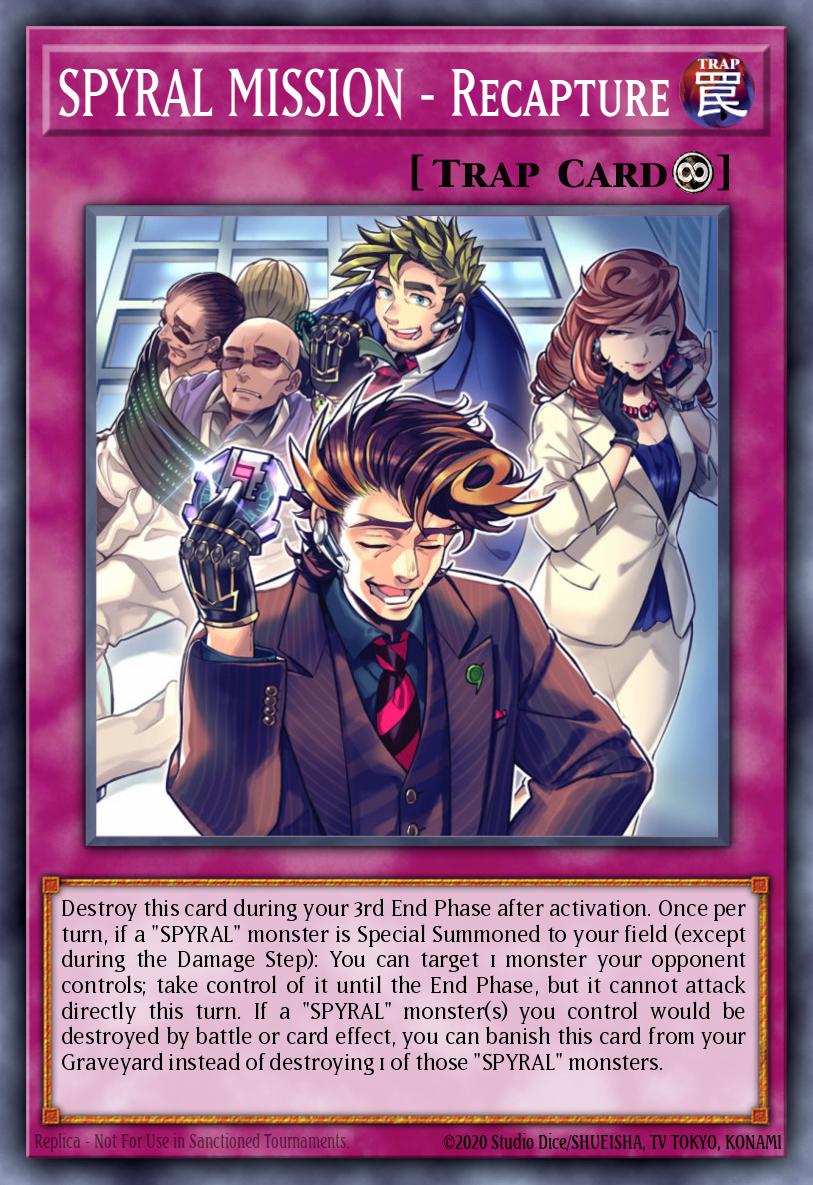 SPYRAL MISSION - Recapture card image