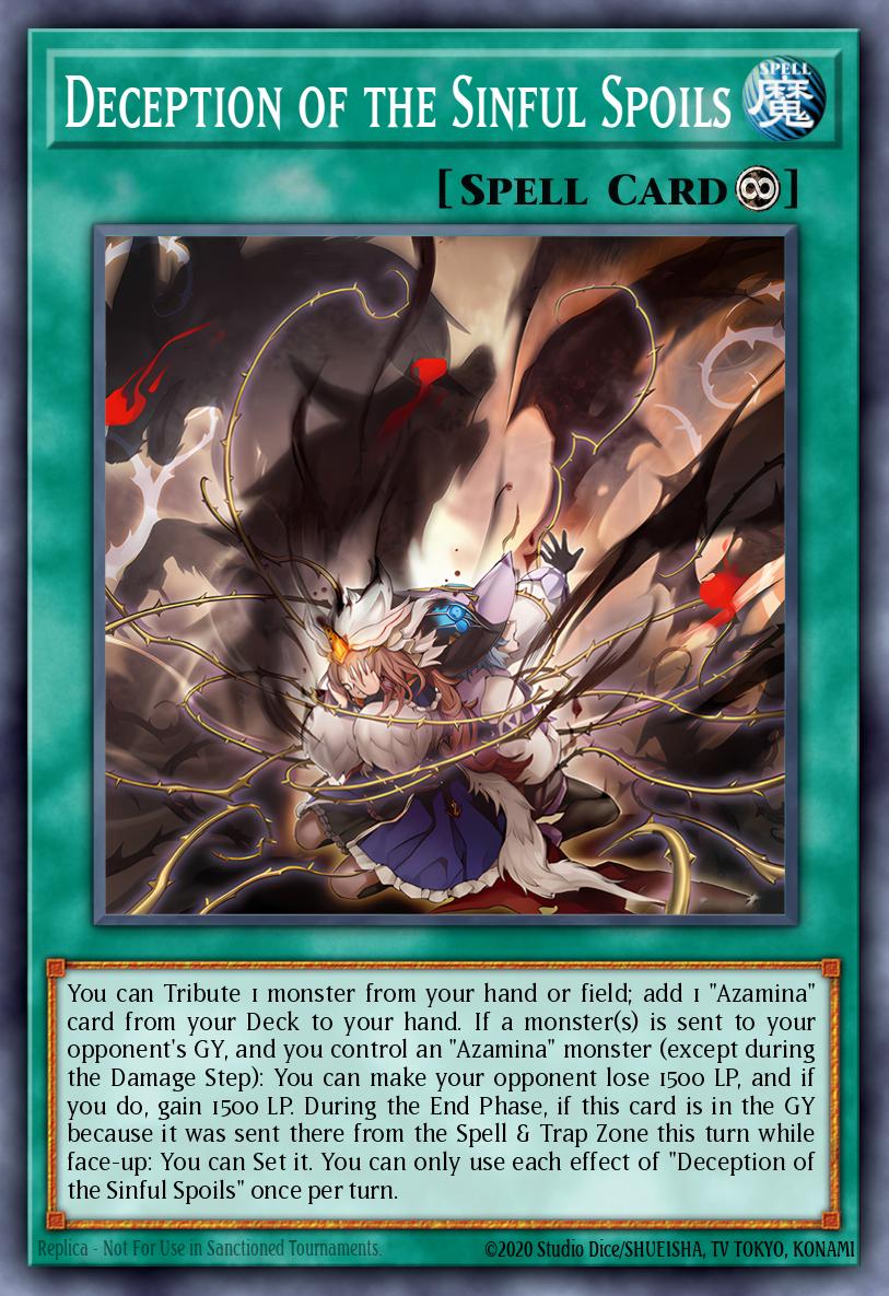 Deception of the Sinful Spoils card image