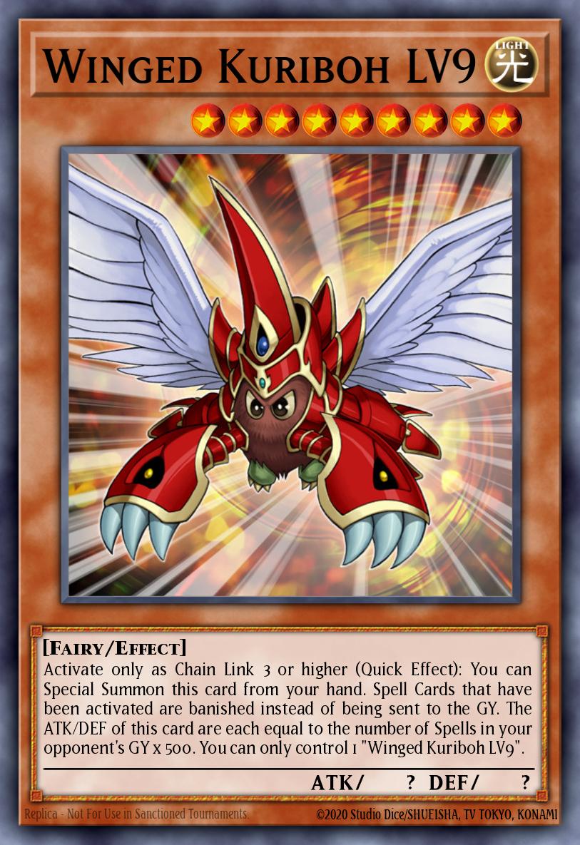 Winged Kuriboh LV9 card image