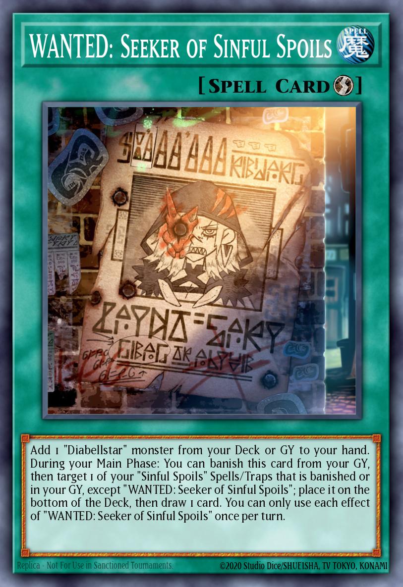 WANTED: Seeker of Sinful Spoils card image
