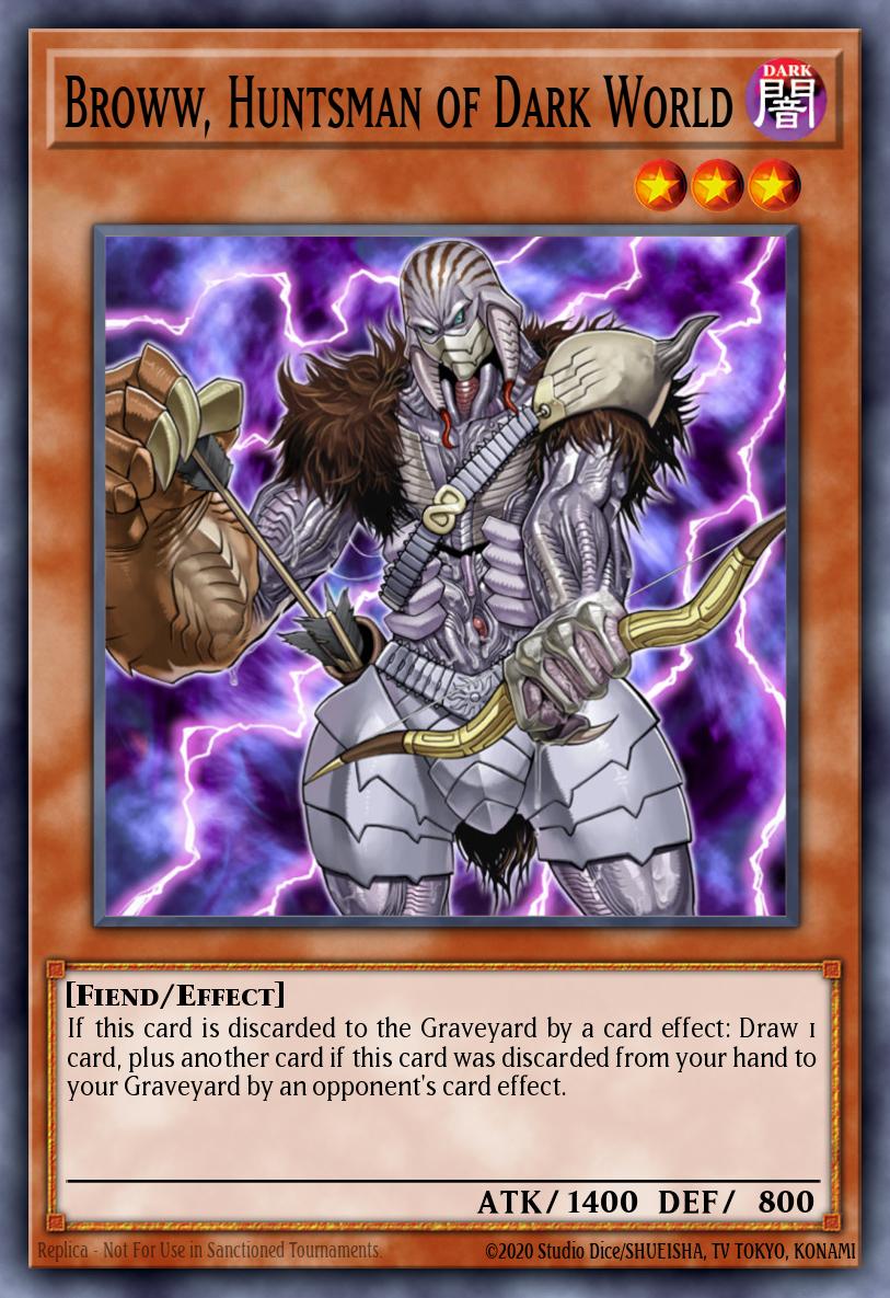 Broww, Huntsman of Dark World card image