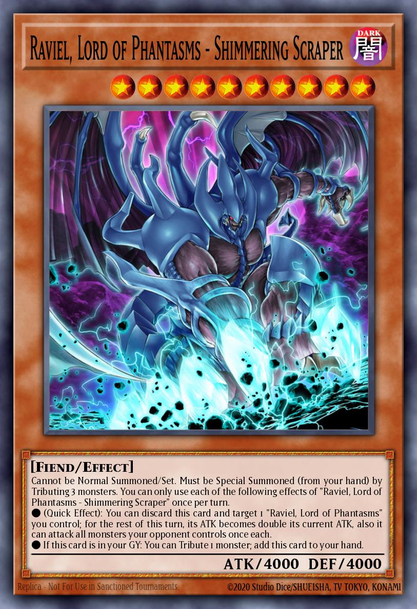 Raviel, Lord of Phantasms - Shimmering Scraper card image