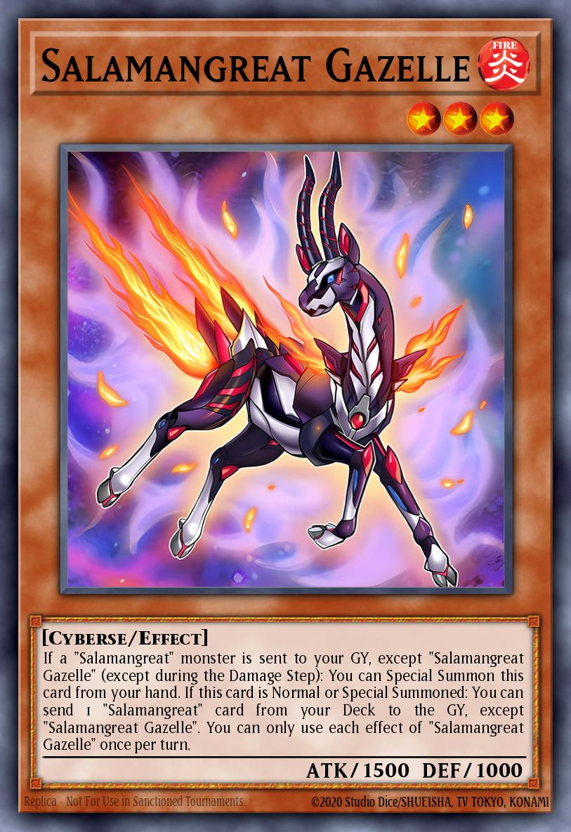Salamangreat Gazelle card image