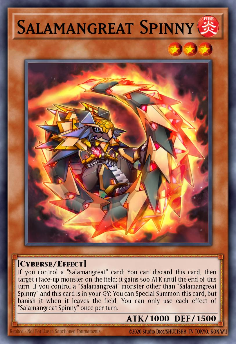 Salamangreat Spinny card image