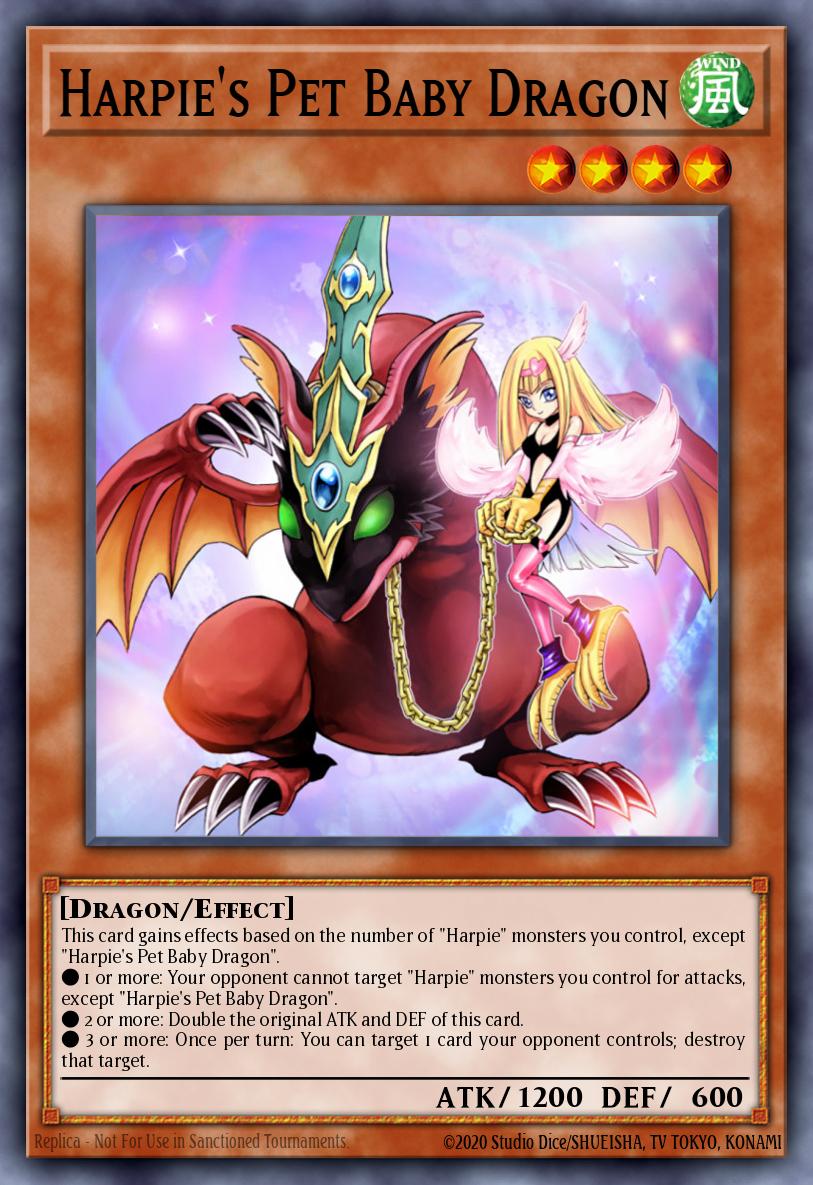 Harpie's Pet Baby Dragon card image