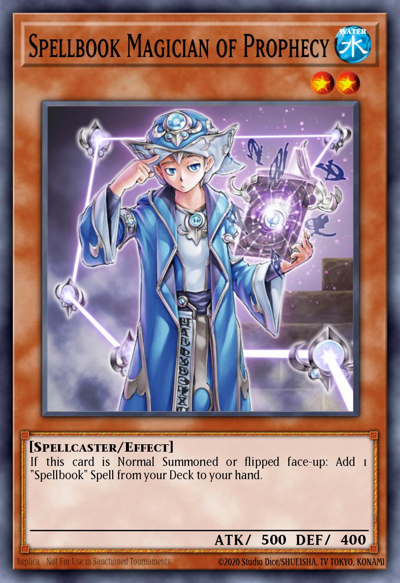 Spellbook Magician of Prophecy card image