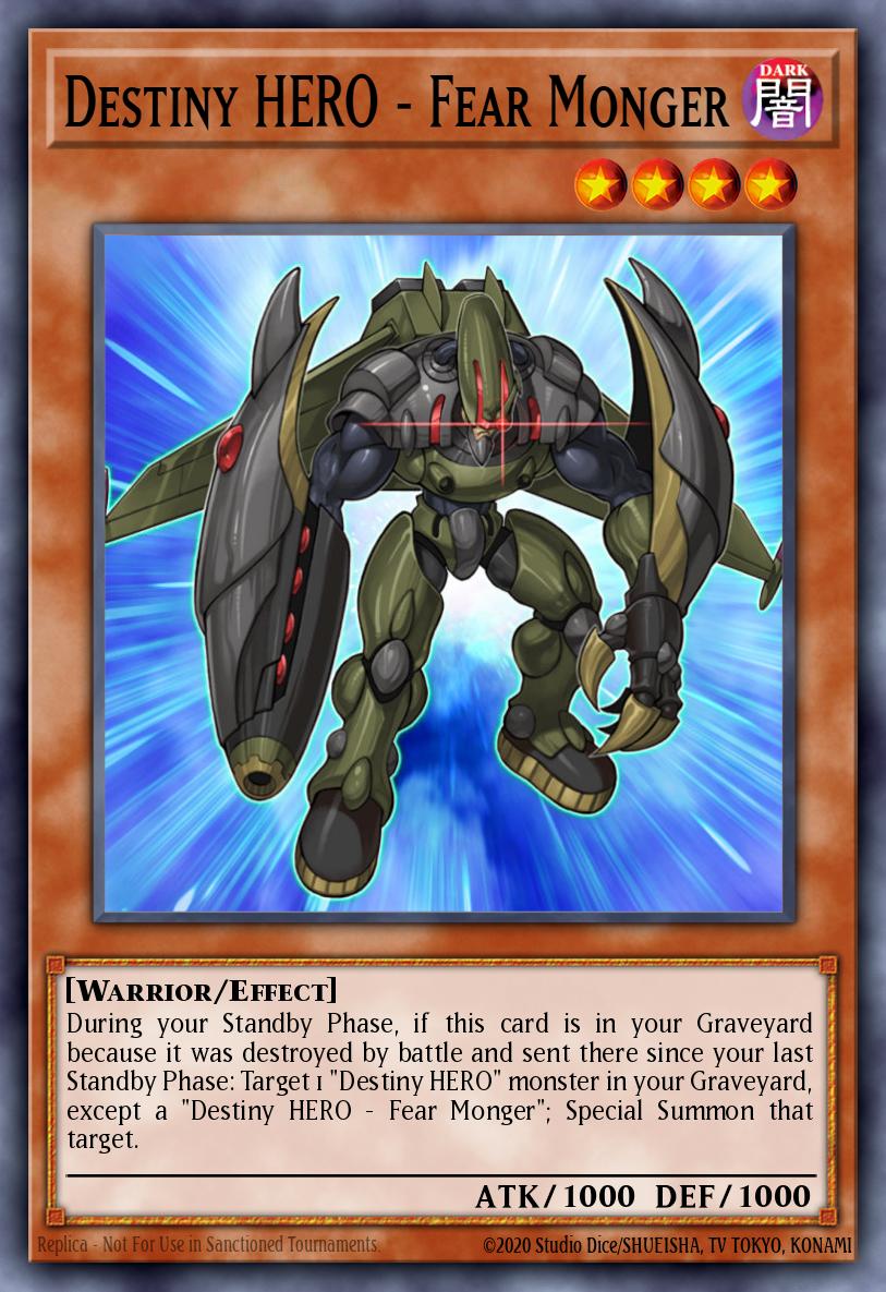 Destiny HERO - Fear Monger card image