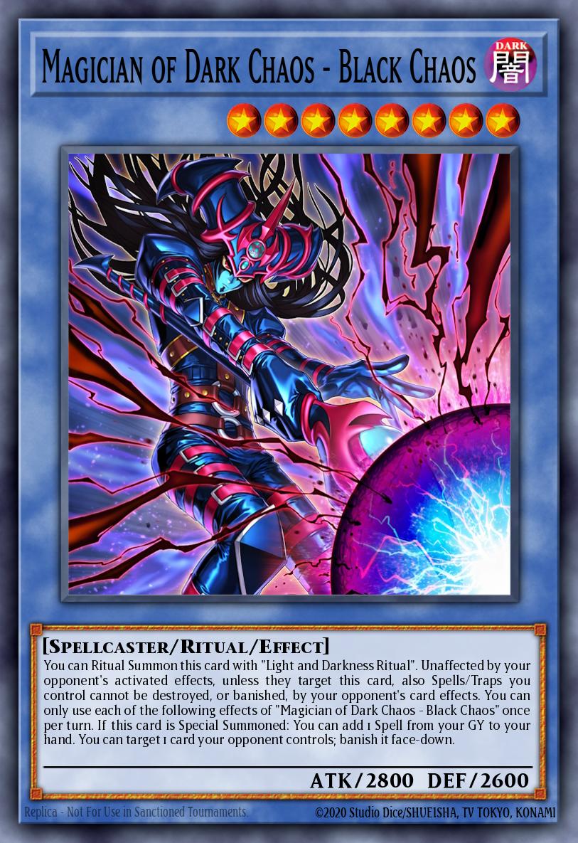 Magician of Dark Chaos - Black Chaos card image