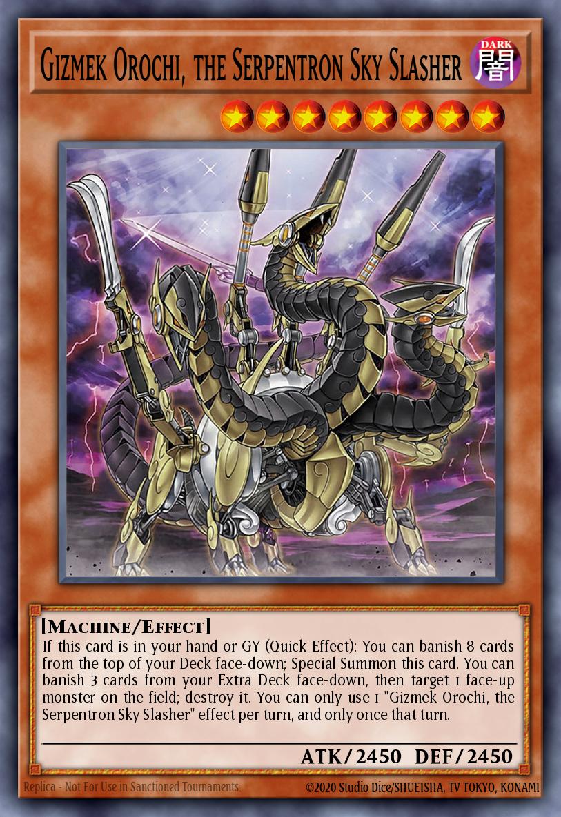 Gizmek Orochi, the Serpentron Sky Slasher card image