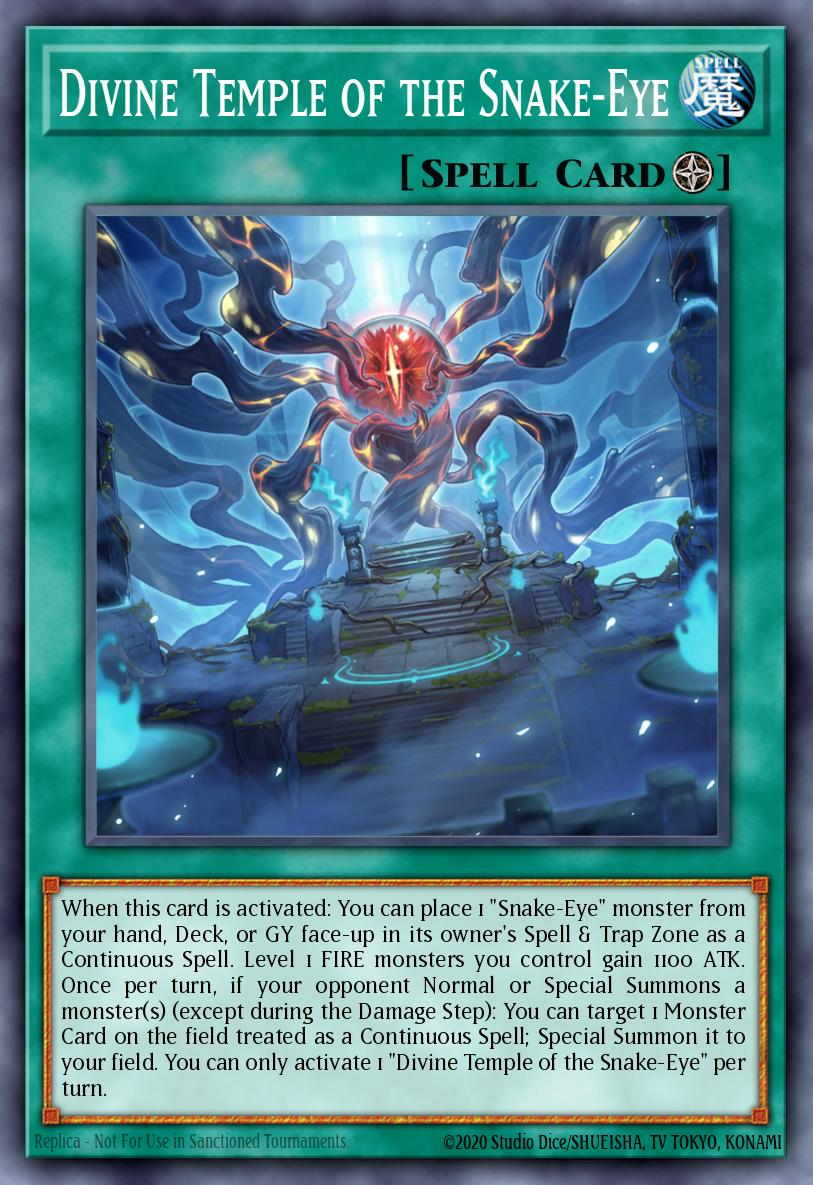 Divine Temple of the Snake-Eye card image