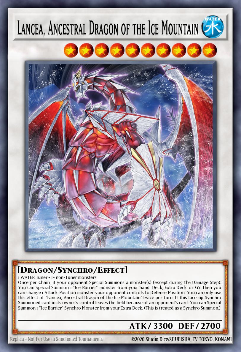 Lancea, Ancestral Dragon of the Ice Mountain card image