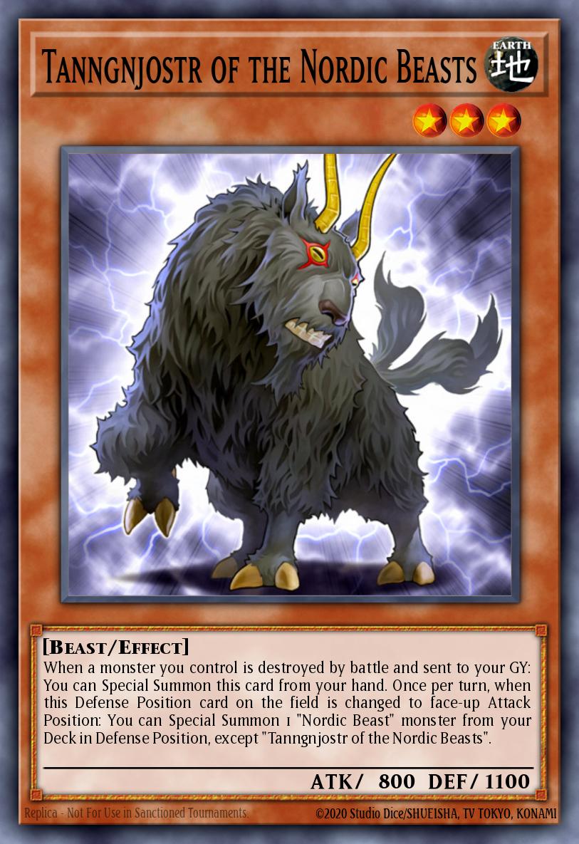Tanngnjostr of the Nordic Beasts card image