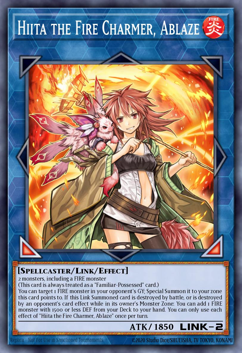 Hiita the Fire Charmer, Ablaze card image