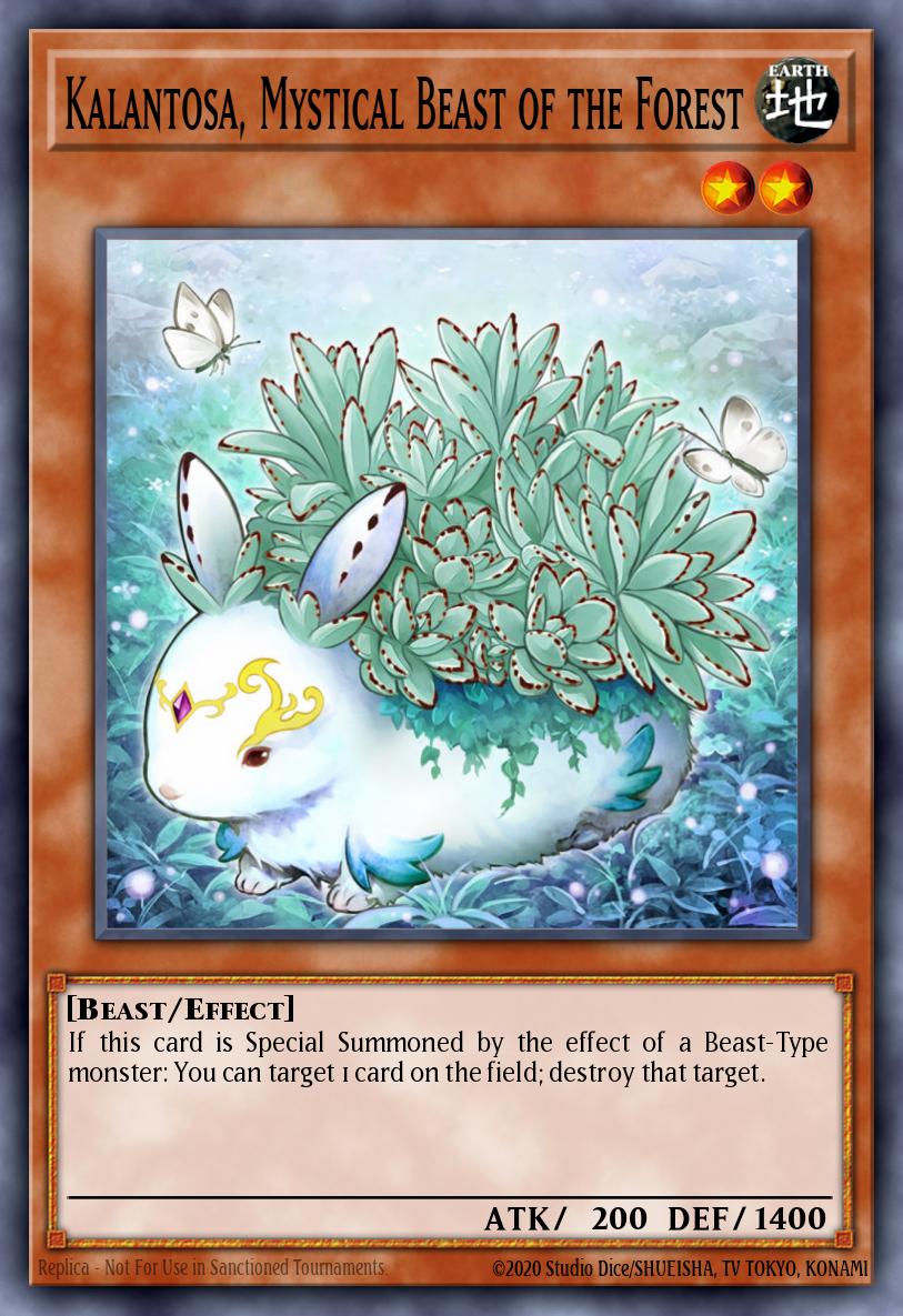 Kalantosa, Mystical Beast of the Forest card image