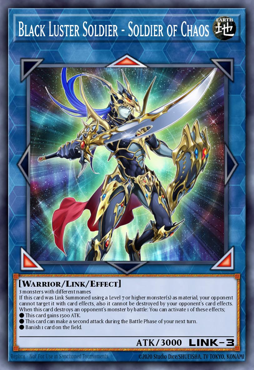 Black Luster Soldier - Soldier of Chaos card image
