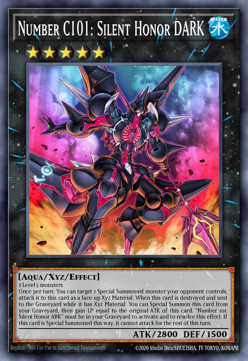 Number C101: Silent Honor DARK card image