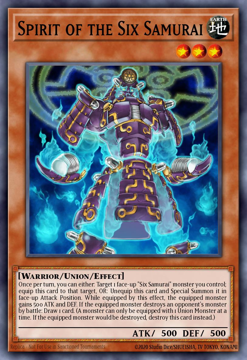 Spirit of the Six Samurai card image