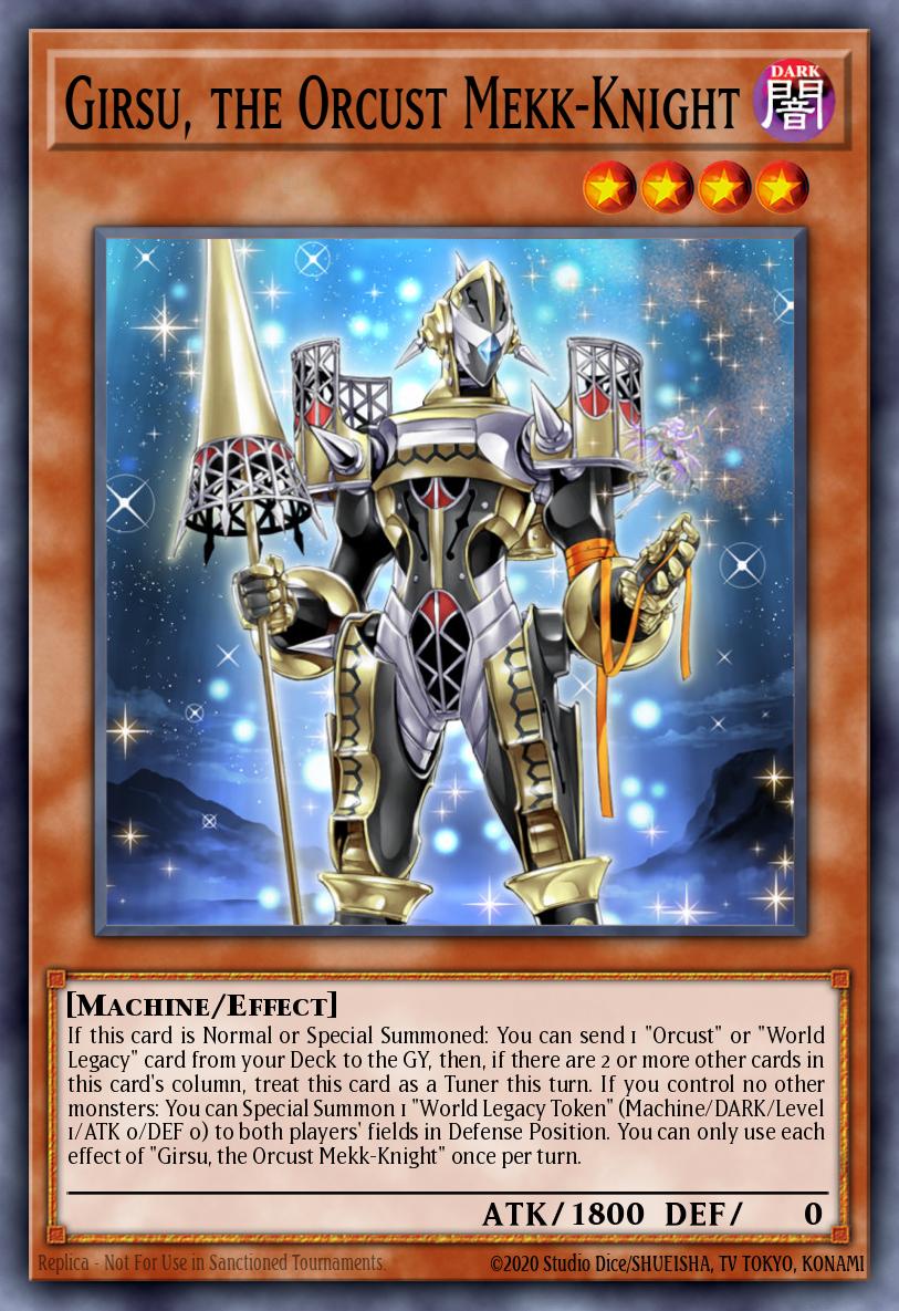 Girsu, the Orcust Mekk-Knight card image
