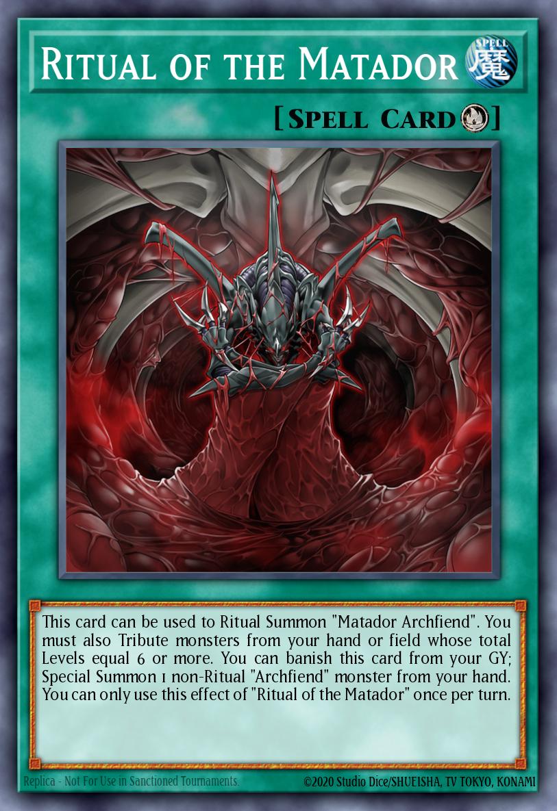 Ritual of the Matador card image