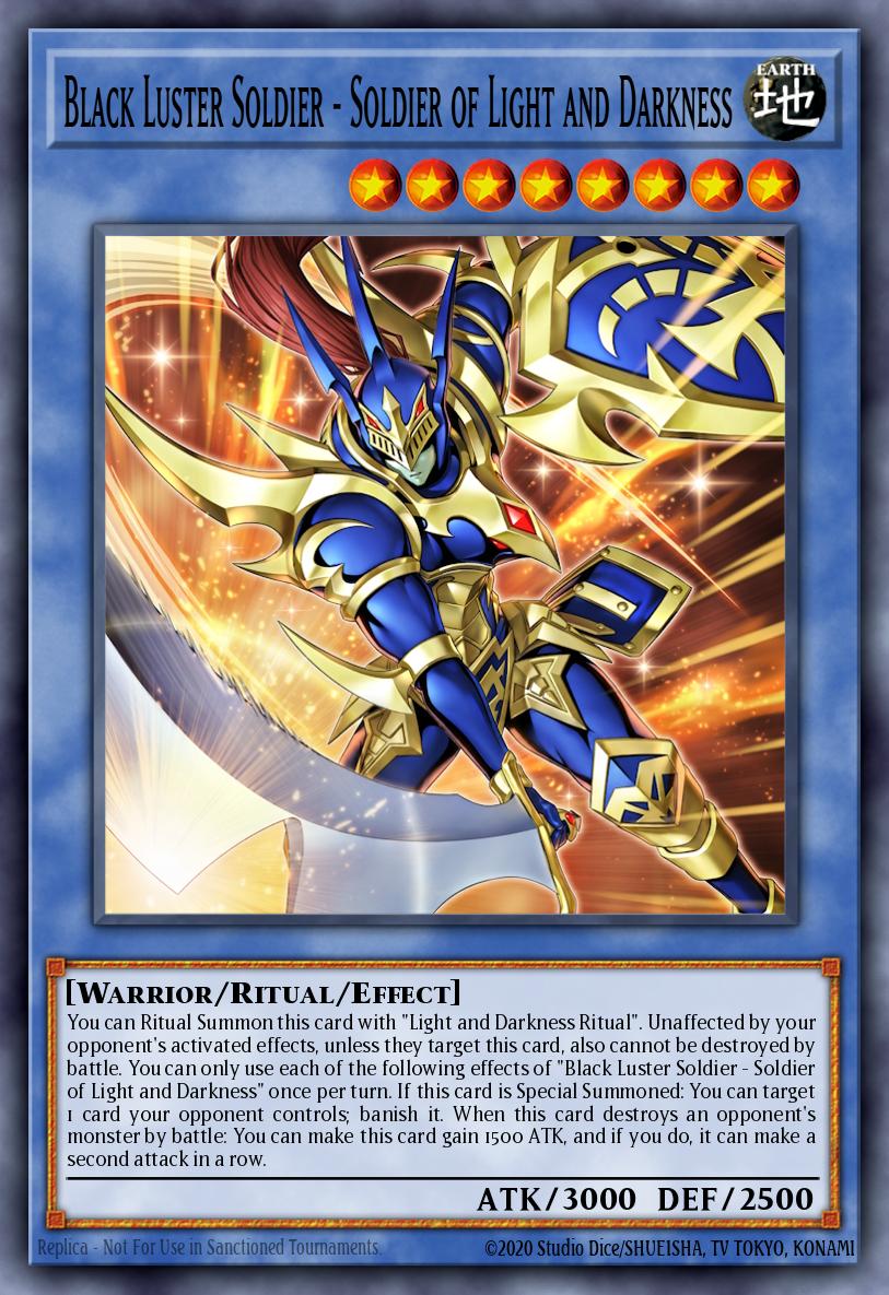 Black Luster Soldier - Soldier of Light and Darkness card image