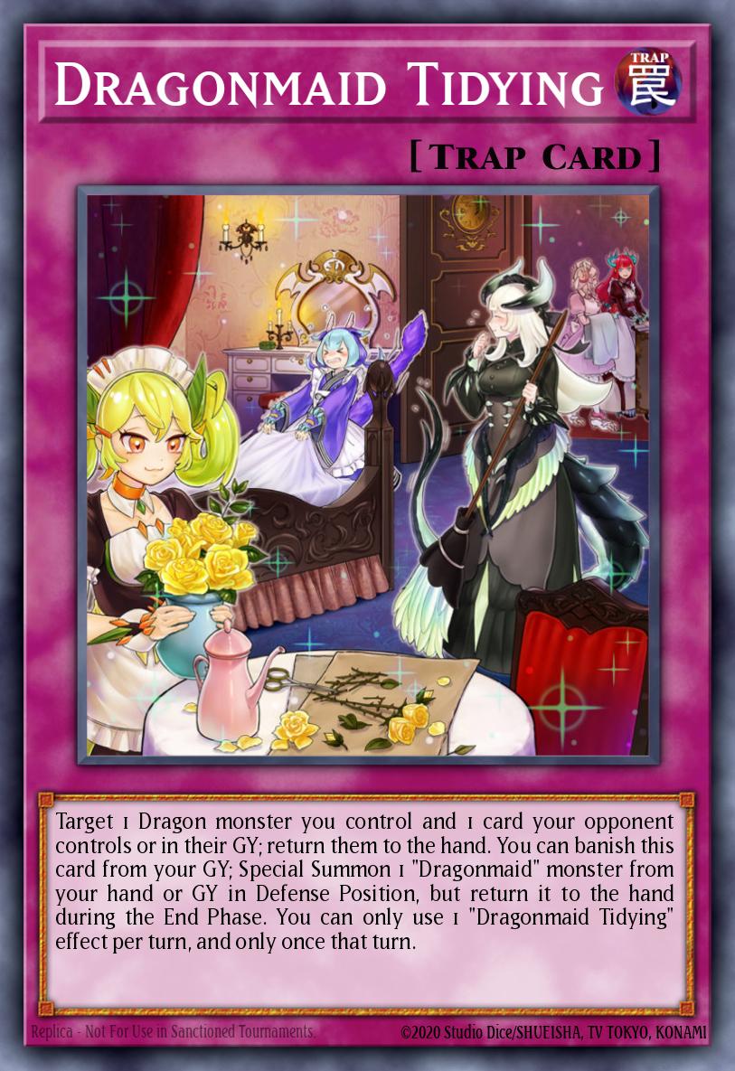 Dragonmaid Tidying card image