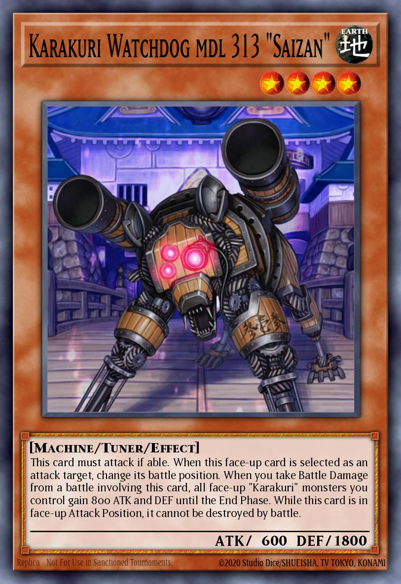 Karakuri Watchdog mdl 313 "Saizan" card image