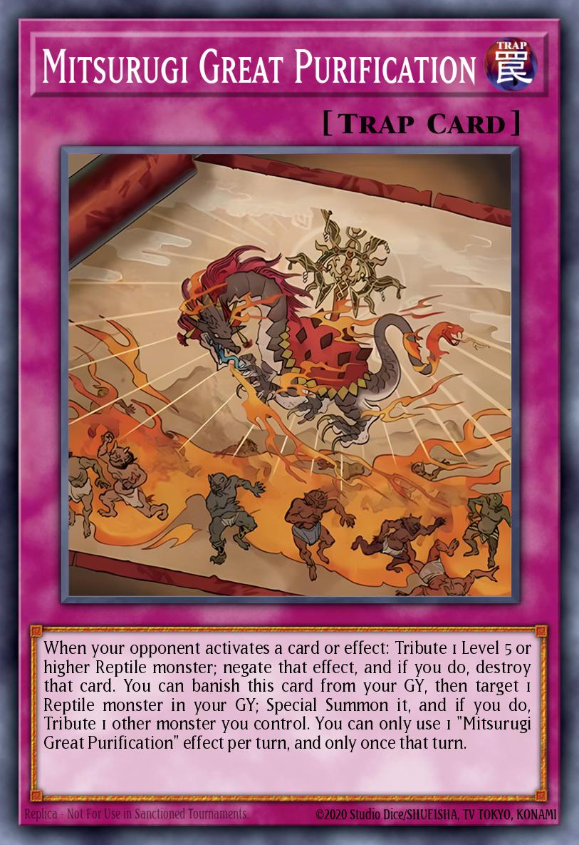 Mitsurugi Great Purification card image