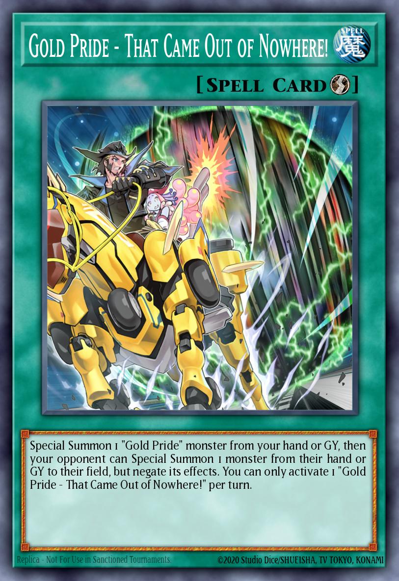 Gold Pride - That Came Out of Nowhere! card image