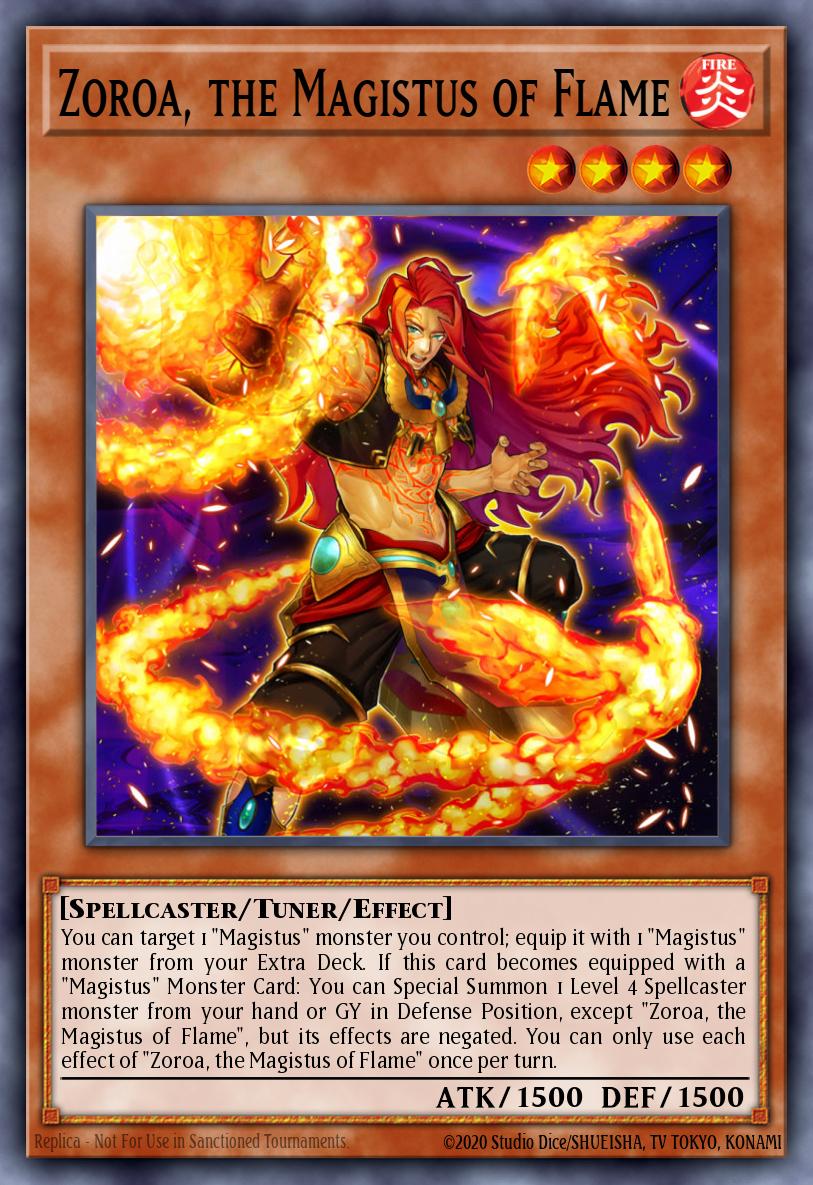 Zoroa, the Magistus of Flame card image