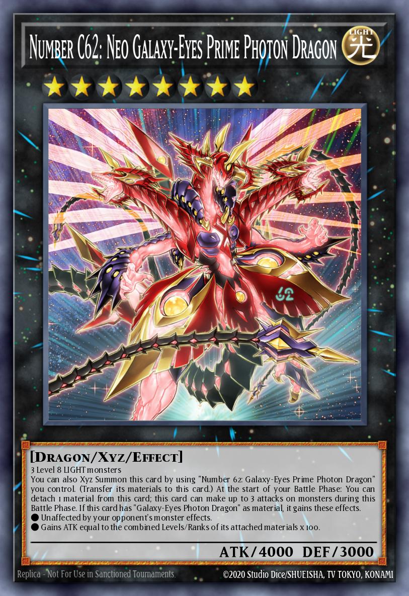 Number C62: Neo Galaxy-Eyes Prime Photon Dragon card image
