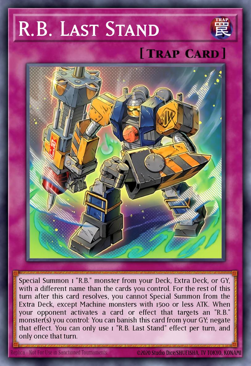 R.B. Last Stand card image