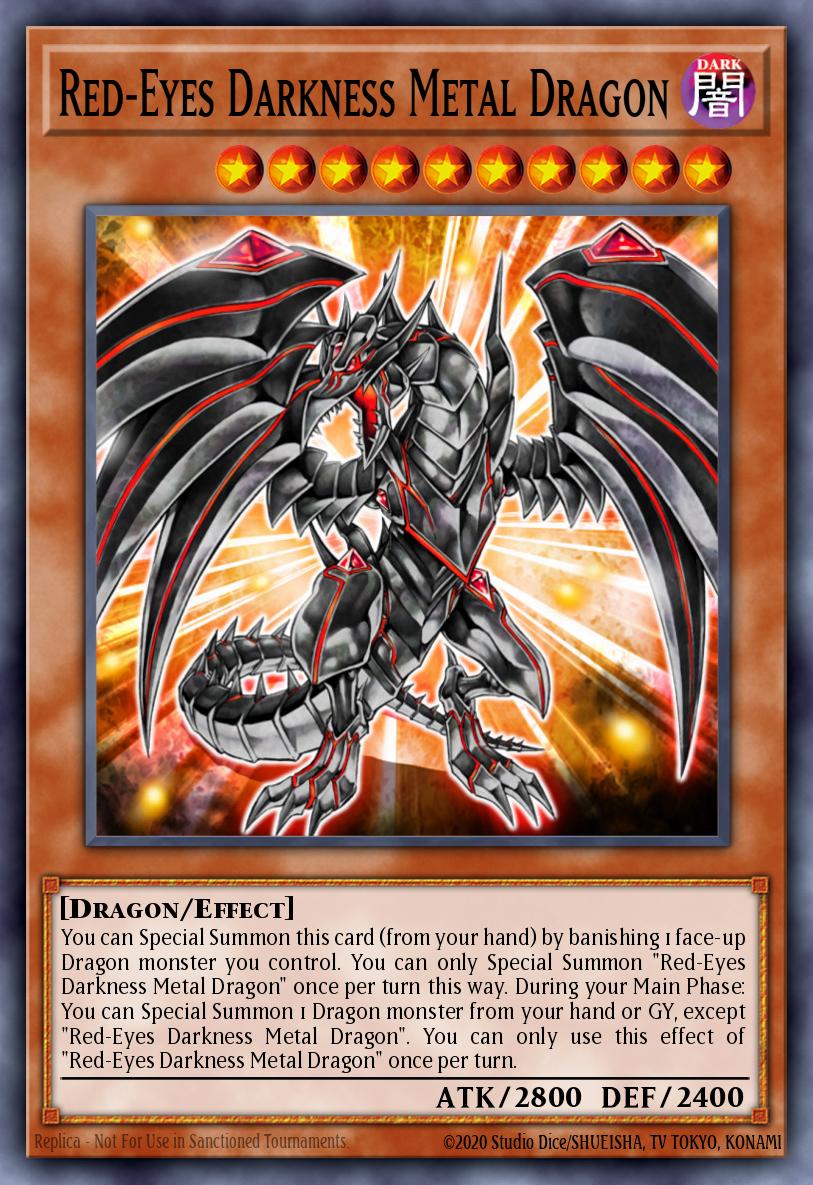 Red-Eyes Darkness Metal Dragon card image