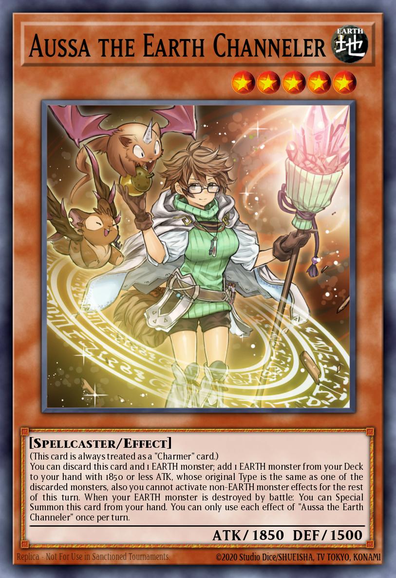 Aussa the Earth Channeler card image