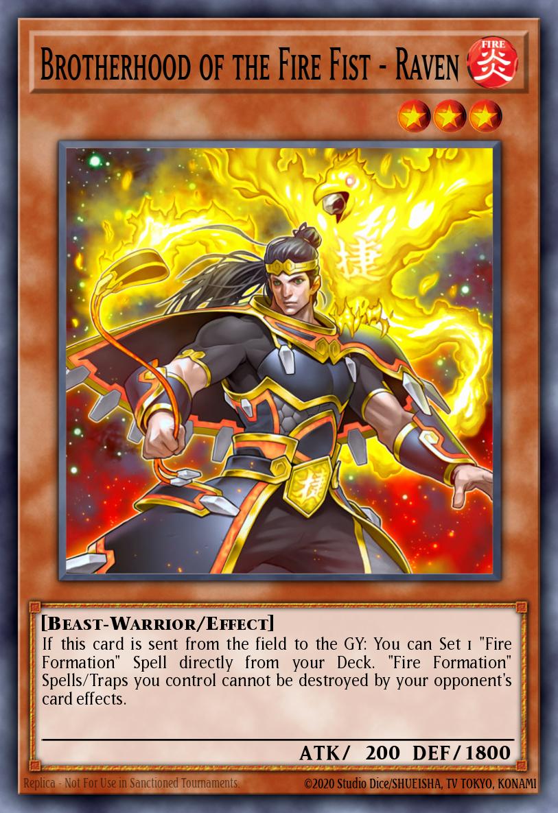 Brotherhood of the Fire Fist - Raven card image
