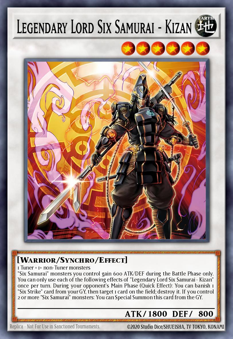 Legendary Lord Six Samurai - Kizan card image