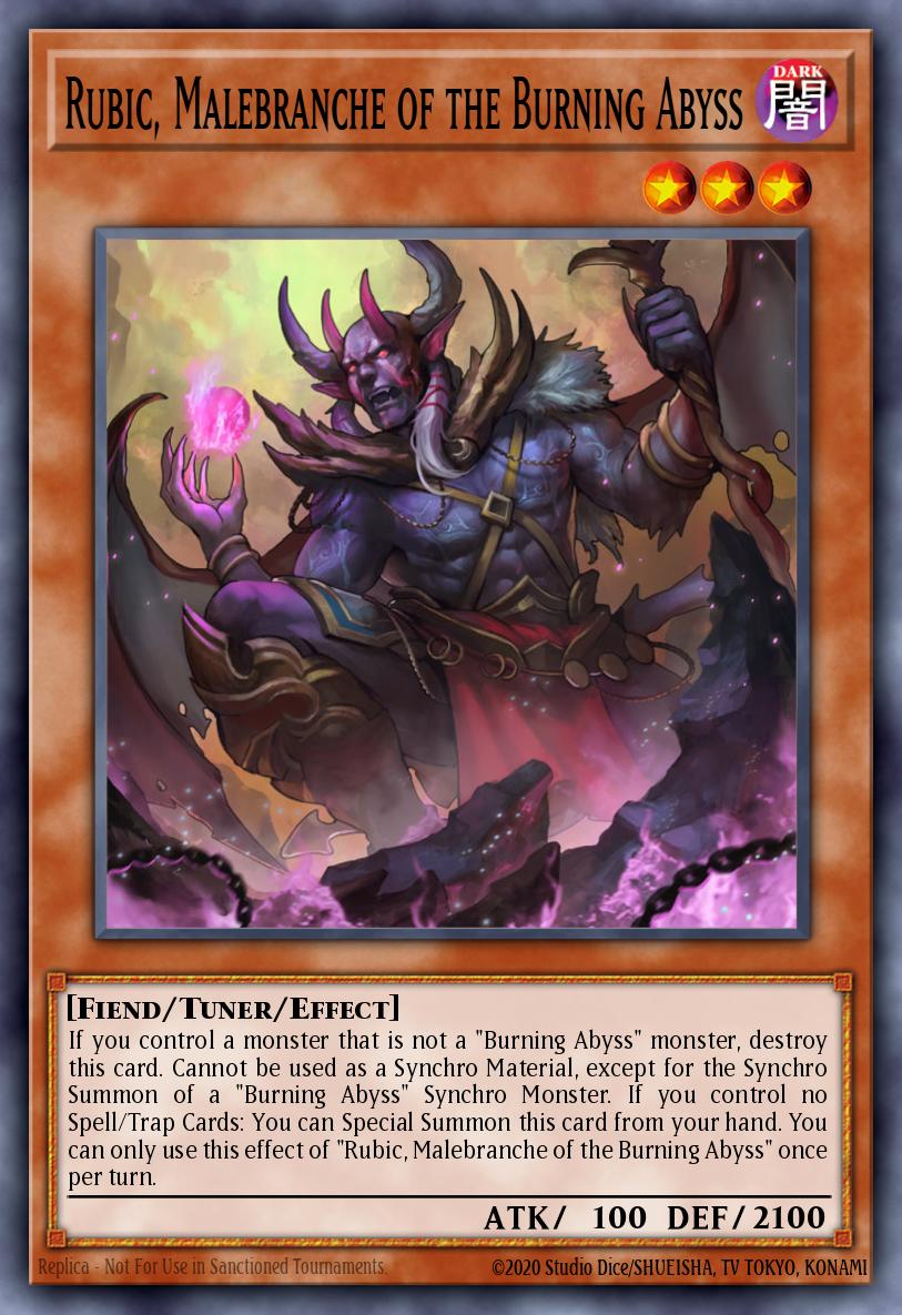 Rubic, Malebranche of the Burning Abyss card image