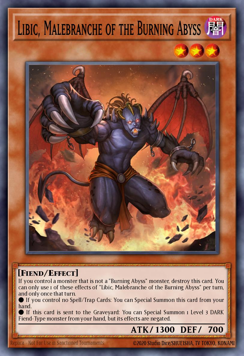 Libic, Malebranche of the Burning Abyss card image