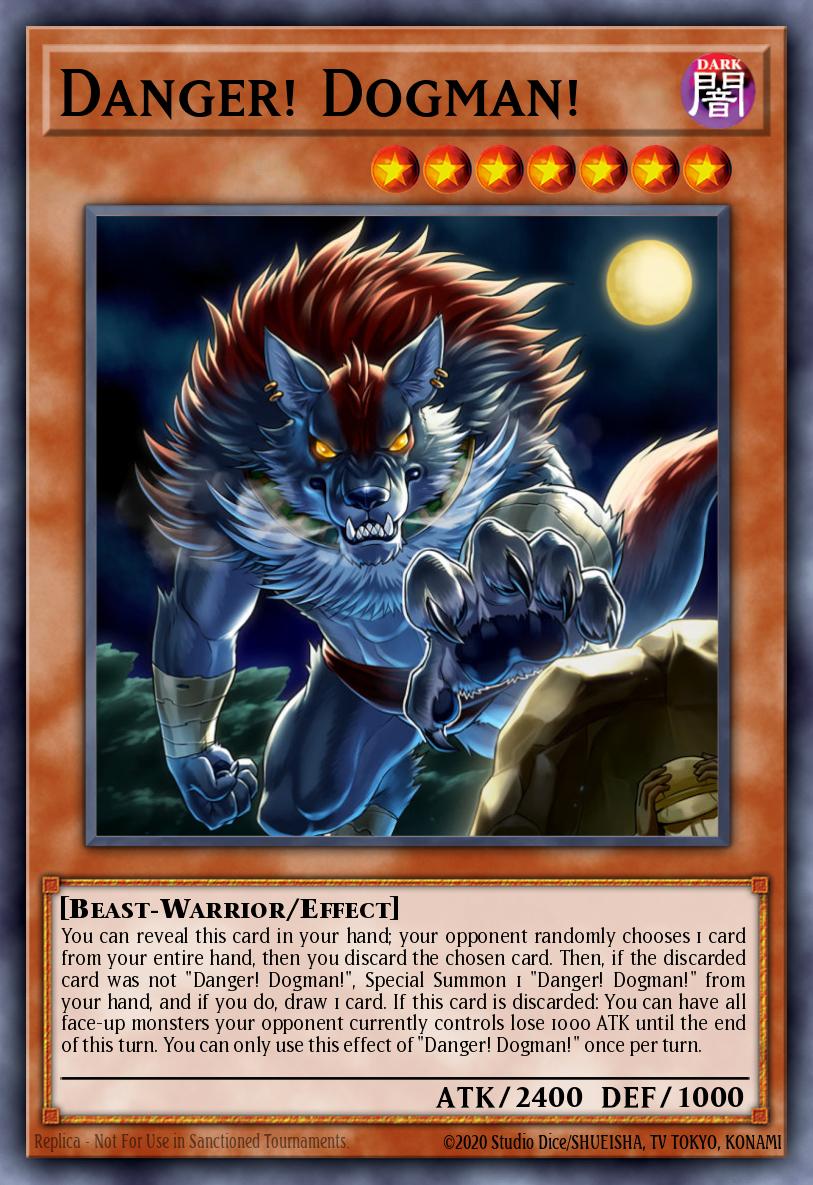 Danger! Dogman! card image