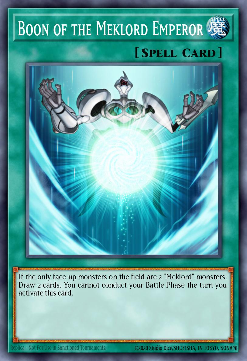 Boon of the Meklord Emperor card image