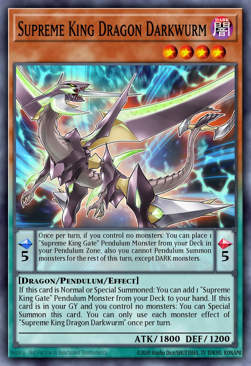 Supreme King Dragon Darkwurm card image