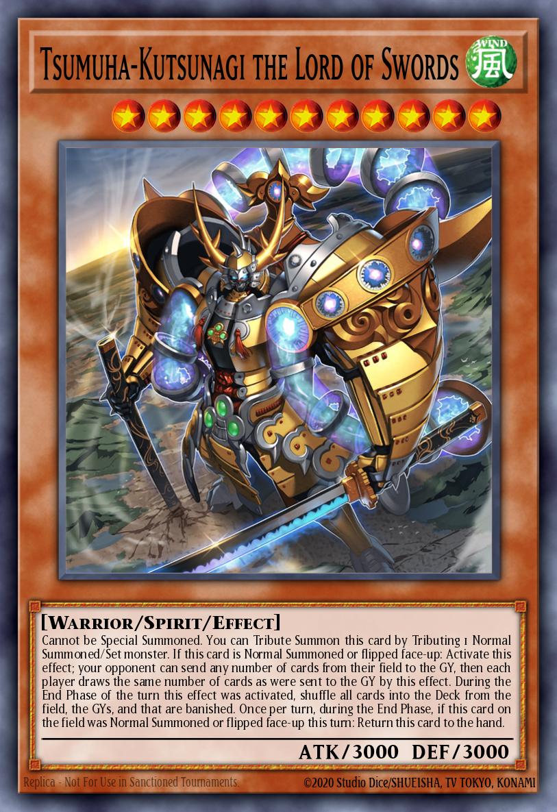 Tsumuha-Kutsunagi the Lord of Swords card image