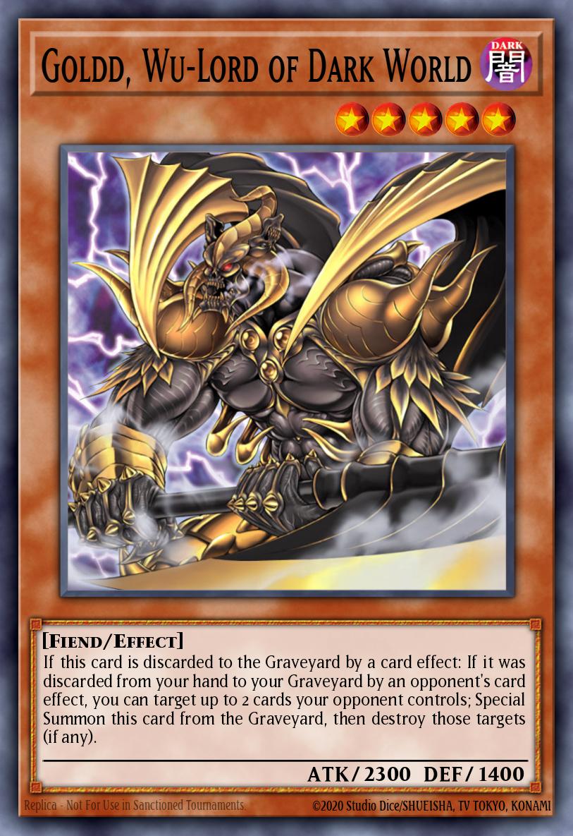 Goldd, Wu-Lord of Dark World card image