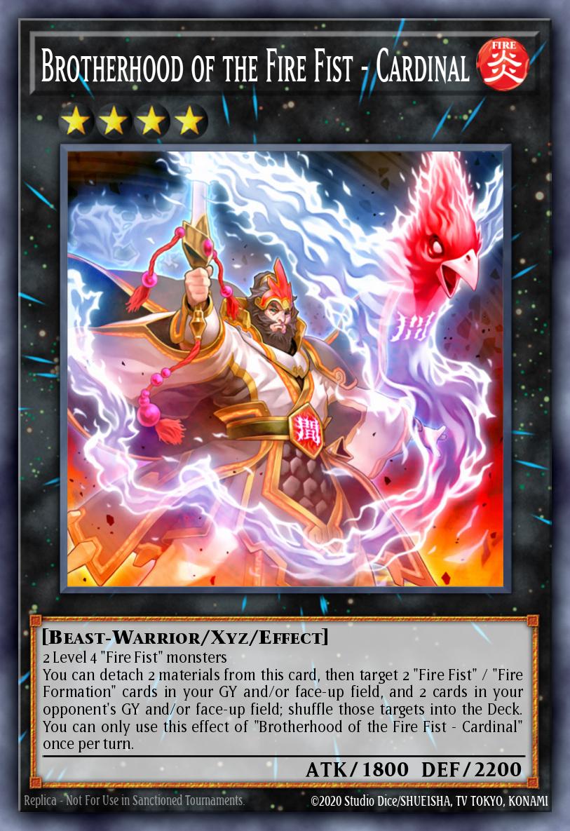 Brotherhood of the Fire Fist - Cardinal card image