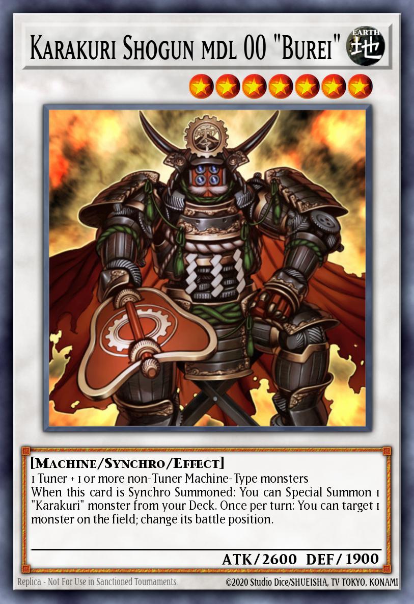 Karakuri Shogun mdl 00 "Burei" card image
