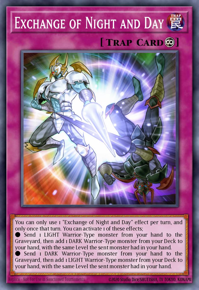 Exchange of Night and Day card image