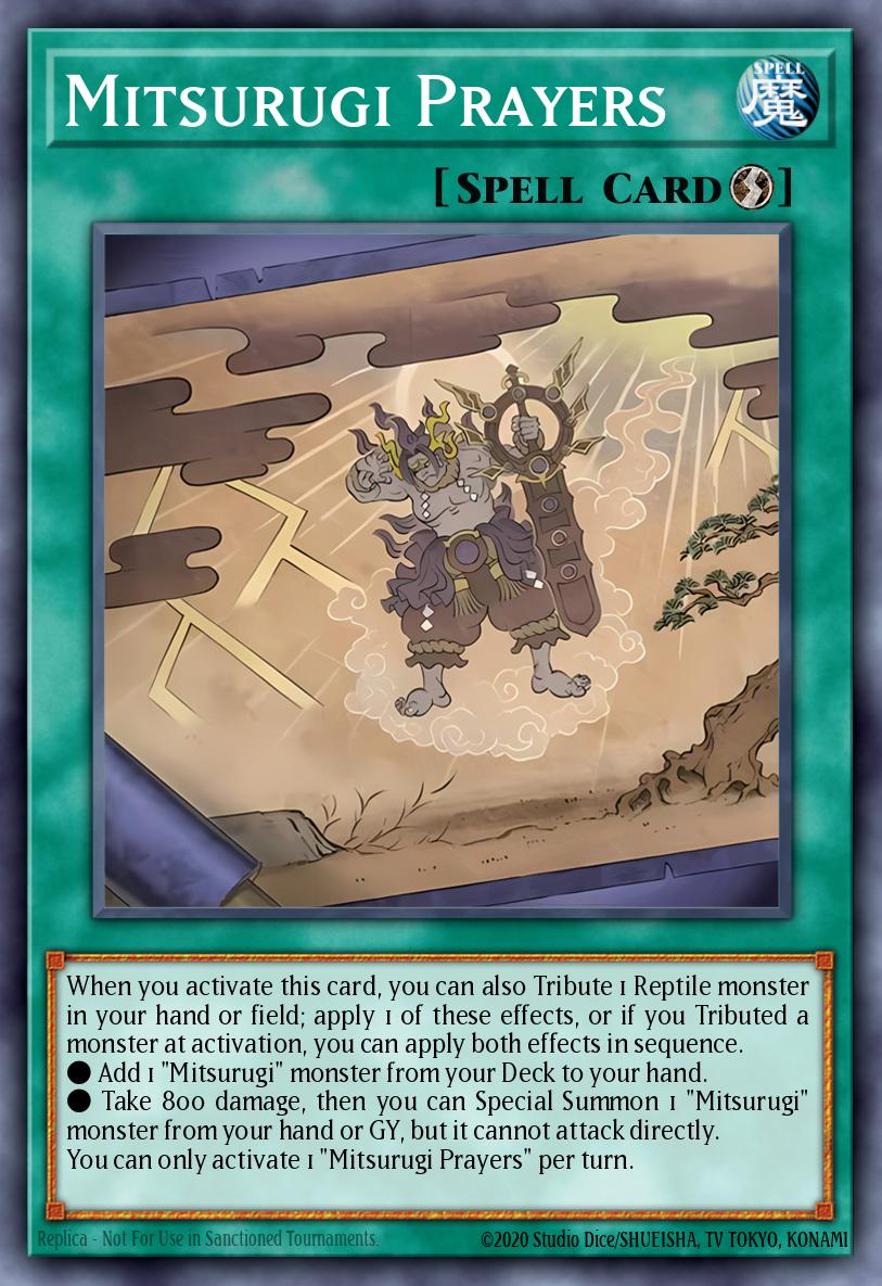 Mitsurugi Prayers card image
